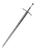 Simple Sword V2 Vinyl Car Decal Sticker – Waterproof & UV-Resistant 4.266666666666667"