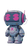 Cute Cyberpunk Robot Vinyl Car Decal Sticker – Waterproof & UV-Resistant 9.706666666666667"