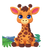 Baby Giraffe Art V3 Vinyl Car Decal Sticker – Waterproof & UV-Resistant 3.4133333333333336"