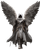 Fallen Angel Warrior V14 Vinyl Car Decal Sticker – Waterproof & UV-Resistant 4.0"