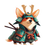 Samurai Corgi V2 Vinyl Car Decal Sticker – Waterproof & UV-Resistant 3.4133333333333336"