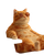 Sunbathing Tabby Cat V3 Vinyl Car Decal Sticker – Waterproof & UV-Resistant 4.0"
