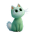Green 3D Cat Vinyl Car Decal Sticker – Waterproof & UV-Resistant 3.4133333333333336"