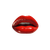 Red Lips Illustration V4 Vinyl Car Decal Sticker – Waterproof & UV-Resistant 6.826666666666667"