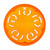 6x Long-Lasting Citrus Air Freshener | Hangable Orange Disc | Portable Commercial Strength