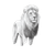 Pencil Lion Drawing V2 Vinyl Car Decal Sticker – Waterproof & UV-Resistant 3.4133333333333336"