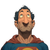 Jewish Superman V2 Vinyl Car Decal Sticker – Waterproof & UV-Resistant 3.4133333333333336"