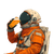 Astronaut With Beer V3 Vinyl Car Decal Sticker – Waterproof & UV-Resistant 3.4133333333333336"