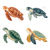 Hawksbill Turtle Icon Vinyl Car Decal Sticker – Waterproof & UV-Resistant 6.826666666666667"