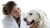 Veterinarian With Retriever V2 Vinyl Car Decal Sticker – Waterproof & UV-Resistant 2.72"