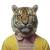 Anthropomorphic Tiger Portrait V2 Vinyl Car Decal Sticker – Waterproof & UV-Resistant 3.4133333333333336"
