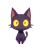 Chibi Shadow Cat Vinyl Car Decal Sticker – Waterproof & UV-Resistant 8.0"