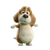 Cute Fat Beagle Vinyl Car Decal Sticker – Waterproof & UV-Resistant 3.4133333333333336"