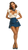 Vintage Pin-Up Stewardess V2 Vinyl Car Decal Sticker – Waterproof & UV-Resistant 9.706666666666667"