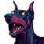 Glowing Doberman Head V2 Vinyl Car Decal Sticker – Waterproof & UV-Resistant 3.4133333333333336"