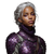 Silver-Haired Warrior V47 Vinyl Car Decal Sticker – Waterproof & UV-Resistant 3.4133333333333336"