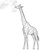 Stretch Giraffe Vinyl Car Decal Sticker – Waterproof & UV-Resistant 6.826666666666667"