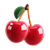 Cherry Icon V3 Vinyl Car Decal Sticker – Waterproof & UV-Resistant 6.826666666666667"