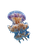 Giant Jellyfish Underwater V2 Vinyl Car Decal Sticker – Waterproof & UV-Resistant 8.6