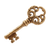 Antique Gold Key V2 Vinyl Car Decal Sticker – Waterproof & UV-Resistant 3.4133333333333336"