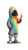 Rainbow Hooded Mage Vinyl Car Decal Sticker – Waterproof & UV-Resistant 9.706666666666667"