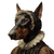 Dobermann In Dress V2 Vinyl Car Decal Sticker – Waterproof & UV-Resistant 3.4133333333333336"