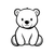 Baby Bear V2 Vinyl Car Decal Sticker – Waterproof & UV-Resistant 3.4133333333333336"