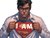 I Am Superman Vinyl Car Decal Sticker – Waterproof & UV-Resistant 6.1866666666666665"