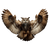 Spread-Winged Owl V2 Vinyl Car Decal Sticker – Waterproof & UV-Resistant 3.4133333333333336"