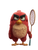 Angry Birds Badminton Vinyl Car Decal Sticker – Waterproof & UV-Resistant 8.213333333333333"