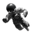 Disco Ball Astronaut Vinyl Car Decal Sticker – Waterproof & UV-Resistant 6.826666666666667"