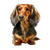 Old Dachshund Vinyl Car Decal Sticker – Waterproof & UV-Resistant 6.826666666666667"