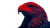 Red Eagle Vinyl Car Decal Sticker – Waterproof & UV-Resistant 5.4