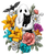 Cute Ghost Art V3 Vinyl Car Decal Sticker – Waterproof & UV-Resistant 4.0"