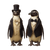 Penguins In Tuxedos Vinyl Car Decal Sticker – Waterproof & UV-Resistant 3.4133333333333336"