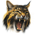 Roaring Wildcat Head Vinyl Car Decal Sticker – Waterproof & UV-Resistant 3.4133333333333336"