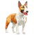 Happy Bull Terrier V2 Vinyl Car Decal Sticker – Waterproof & UV-Resistant 6.826666666666667"