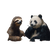 Sloth And Panda Vinyl Car Decal Sticker – Waterproof & UV-Resistant 6.826666666666667"