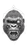 Cyborg Gorilla Face V2 Vinyl Car Decal Sticker – Waterproof & UV-Resistant 4.8533333333333335"