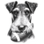 Fierce Airedale Terrier V2 Vinyl Car Decal Sticker – Waterproof & UV-Resistant 3.4133333333333336"