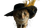 Orange Cat In Hat V2 Vinyl Car Decal Sticker – Waterproof & UV-Resistant 5.4