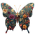 Floral Butterfly Pattern V2 Vinyl Car Decal Sticker – Waterproof & UV-Resistant 6.826666666666667"