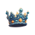 Fantasy Crown Icon Vinyl Car Decal Sticker – Waterproof & UV-Resistant 3.4133333333333336"