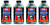 4x Lucas Oil Glycol Ether Brake Fluid | Prevent Seal Issues, Rust Protection | 12oz