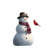 Snowman And Cardinal Vinyl Car Decal Sticker – Waterproof & UV-Resistant 3.4133333333333336"