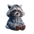 Debuguri The Raccoon Vinyl Car Decal Sticker – Waterproof & UV-Resistant 6.826666666666667"