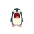 Cartoon Penguin Character Vinyl Car Decal Sticker – Waterproof & UV-Resistant 3.4133333333333336"