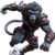 Fantasy Demon Monkey Vinyl Car Decal Sticker – Waterproof & UV-Resistant 3.4133333333333336"