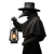 Plague Doctor Lantern V4 Vinyl Car Decal Sticker – Waterproof & UV-Resistant 3.4133333333333336"