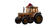 Christmas Tractor V2 Vinyl Car Decal Sticker – Waterproof & UV-Resistant 5.4